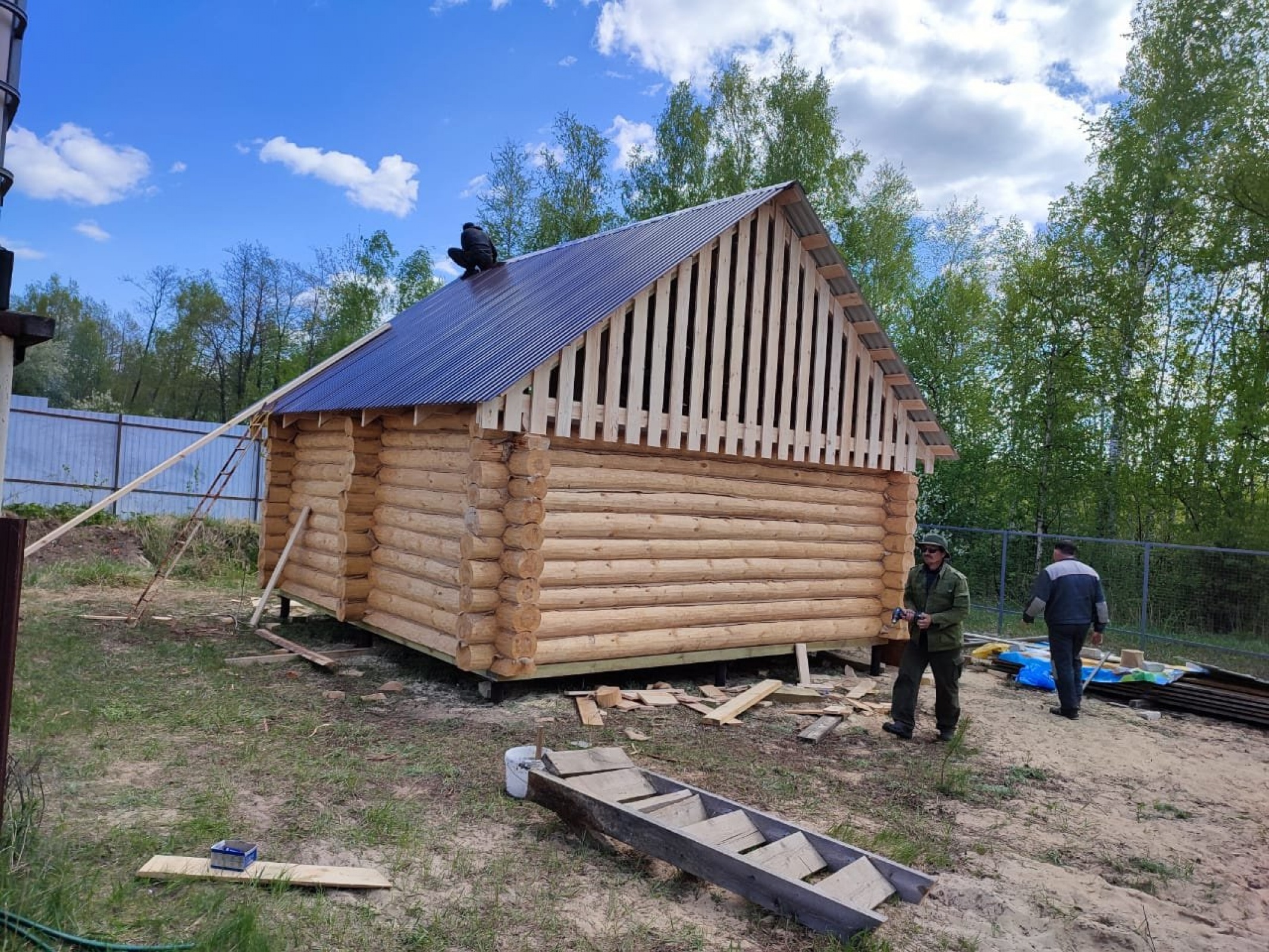 Сруб 6 на 6 пятистенок