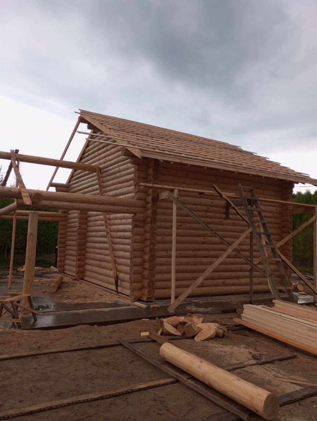 Дом баня 7 на 9