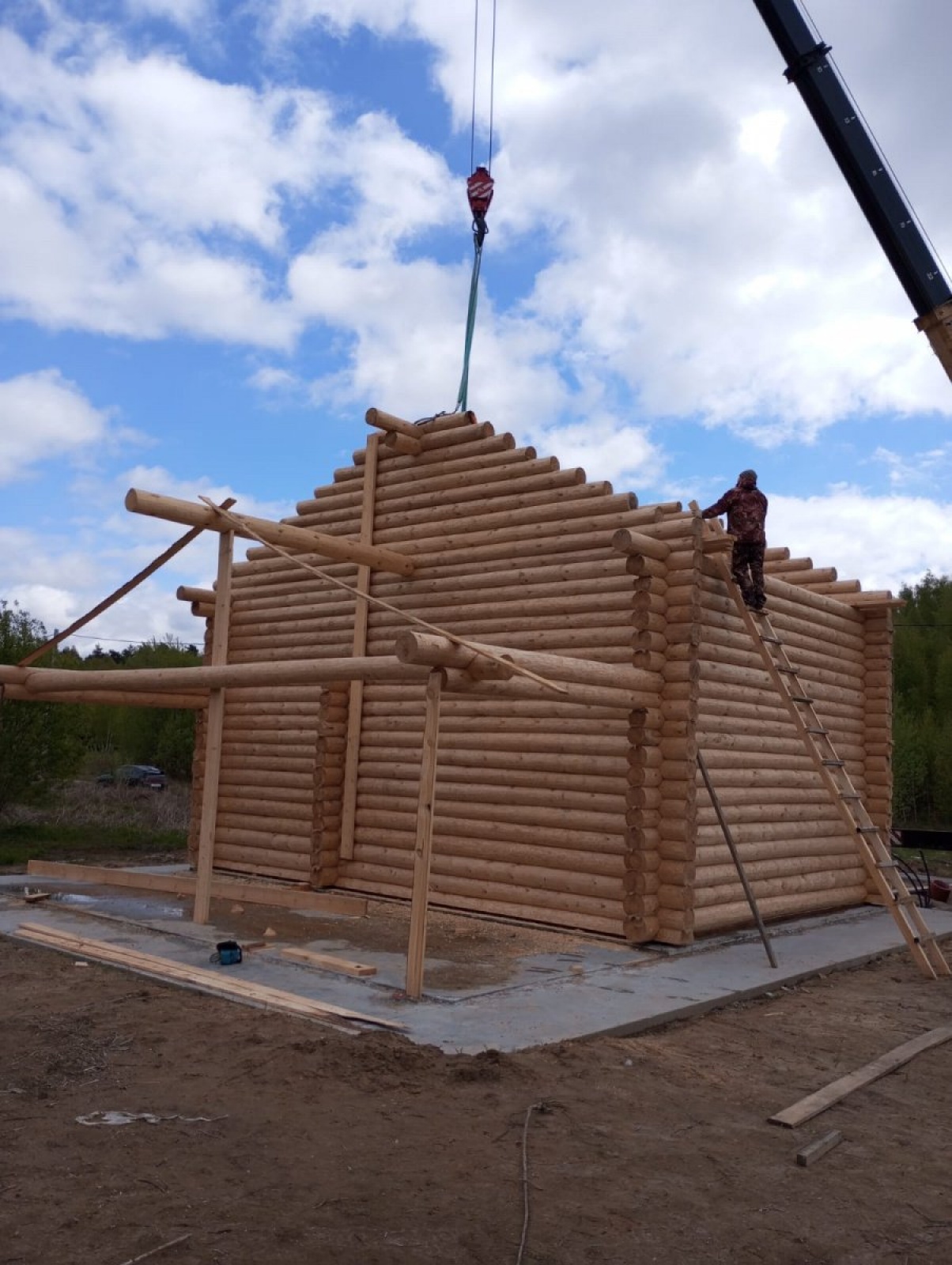 Дом баня 7 на 9