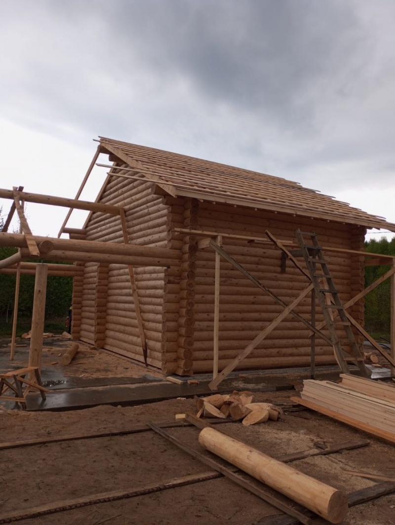 Дом баня 7 на 9